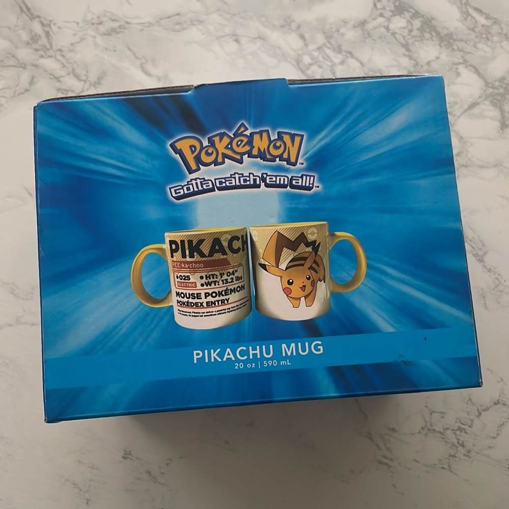 Funky Pikachu Mug 20oz Coffee Mug Pokémon